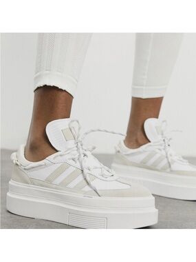 Ivy park x Adidas super sleek 72 Platform Sneakers in White and Cream size 6.5